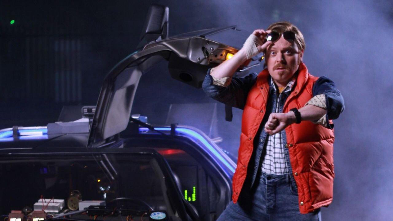 Keith Lemon's Back t'Future Tribute 2015 movie scene