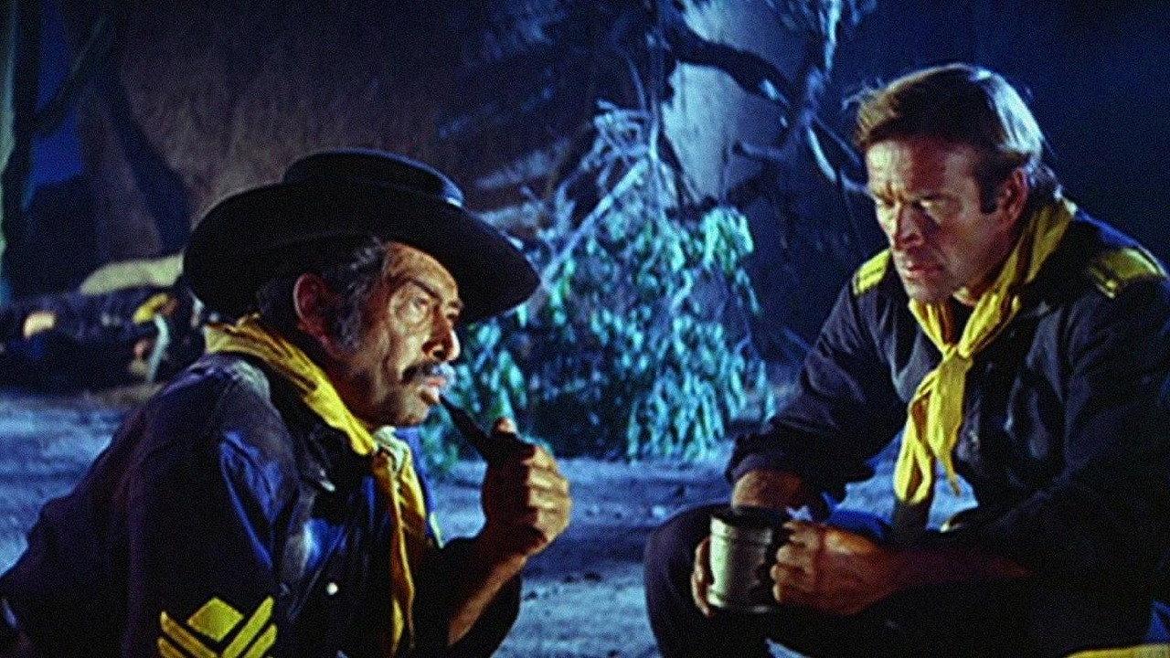 The Road to Fort Alamo 1964 movie scene