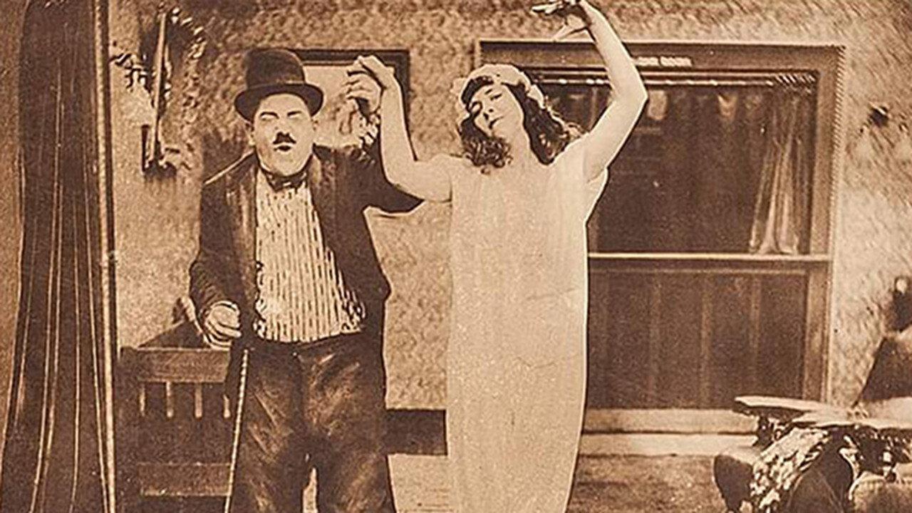 His Merry Mix-Up 1917 movie scene
