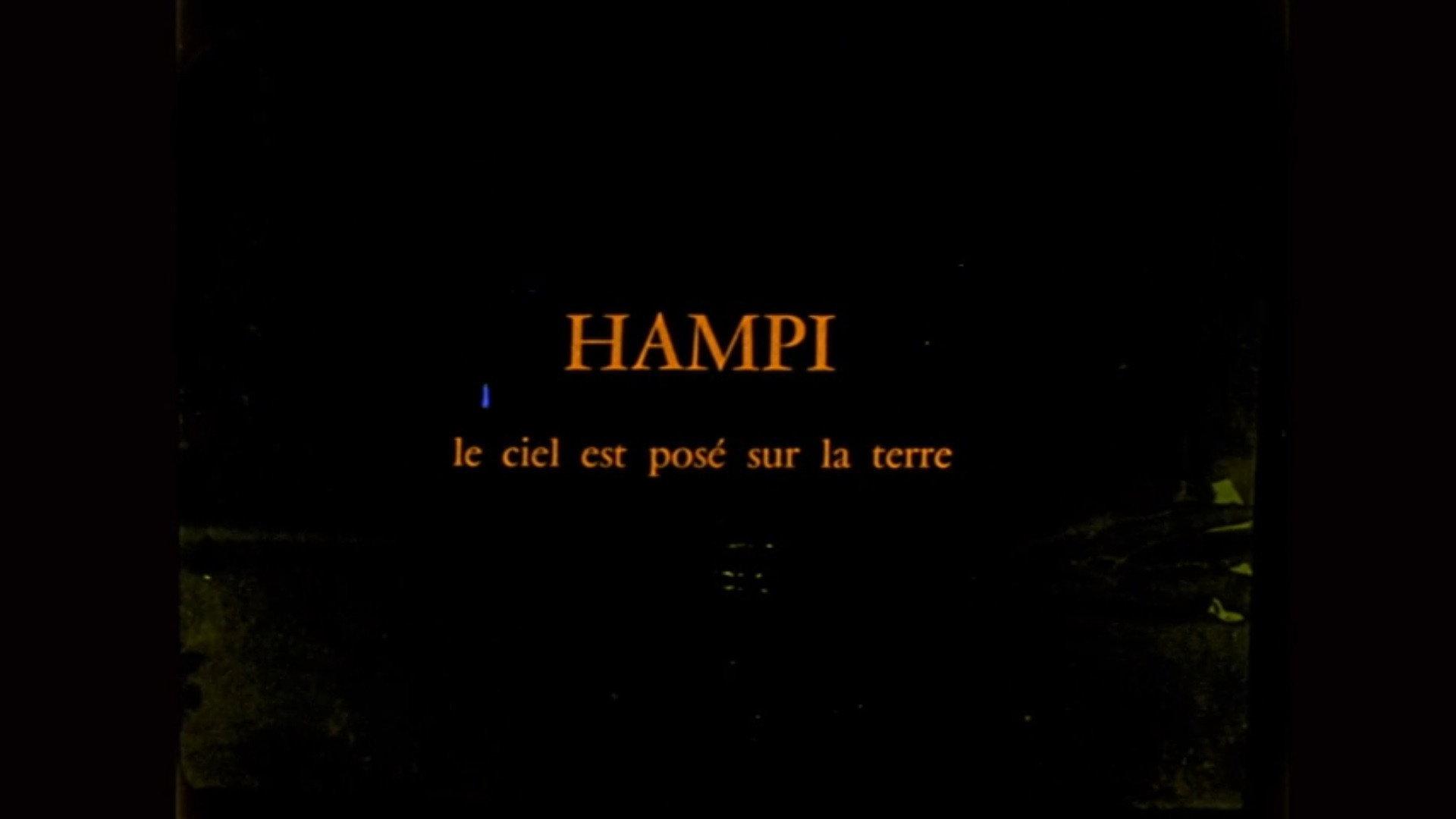 Hampi 1962 movie scene