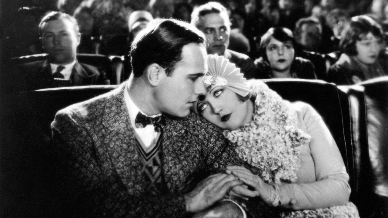 Show People 1928 movie scene