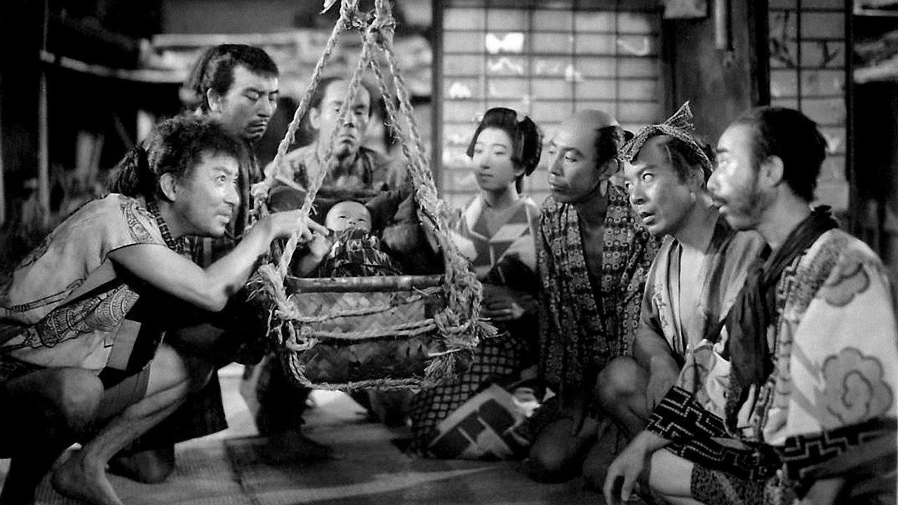 A Baby Given by a Fox 1945 movie scene