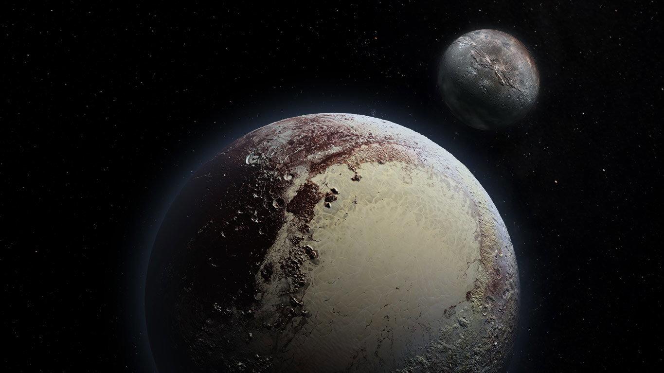 Seeking Pluto's Frigid Heart 2016 movie scene