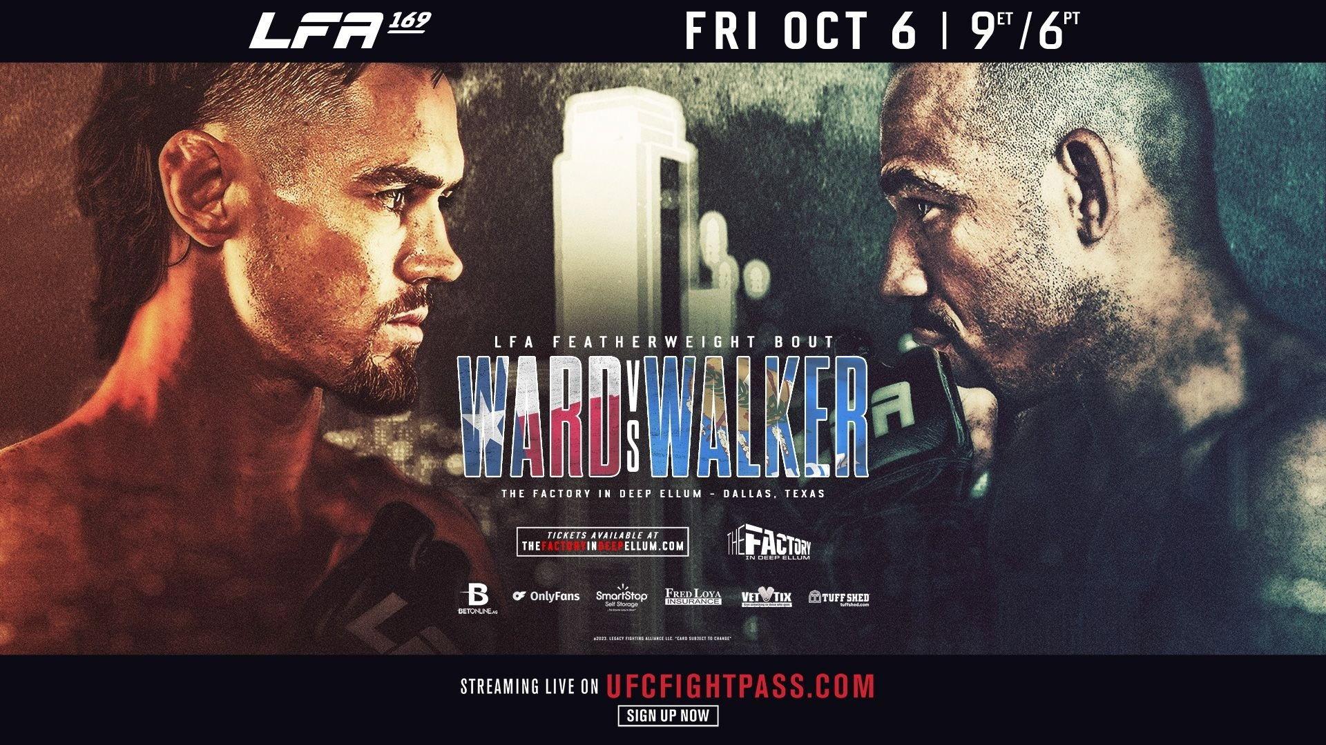 LFA 169: Ward vs. Walker 2023 movie scene