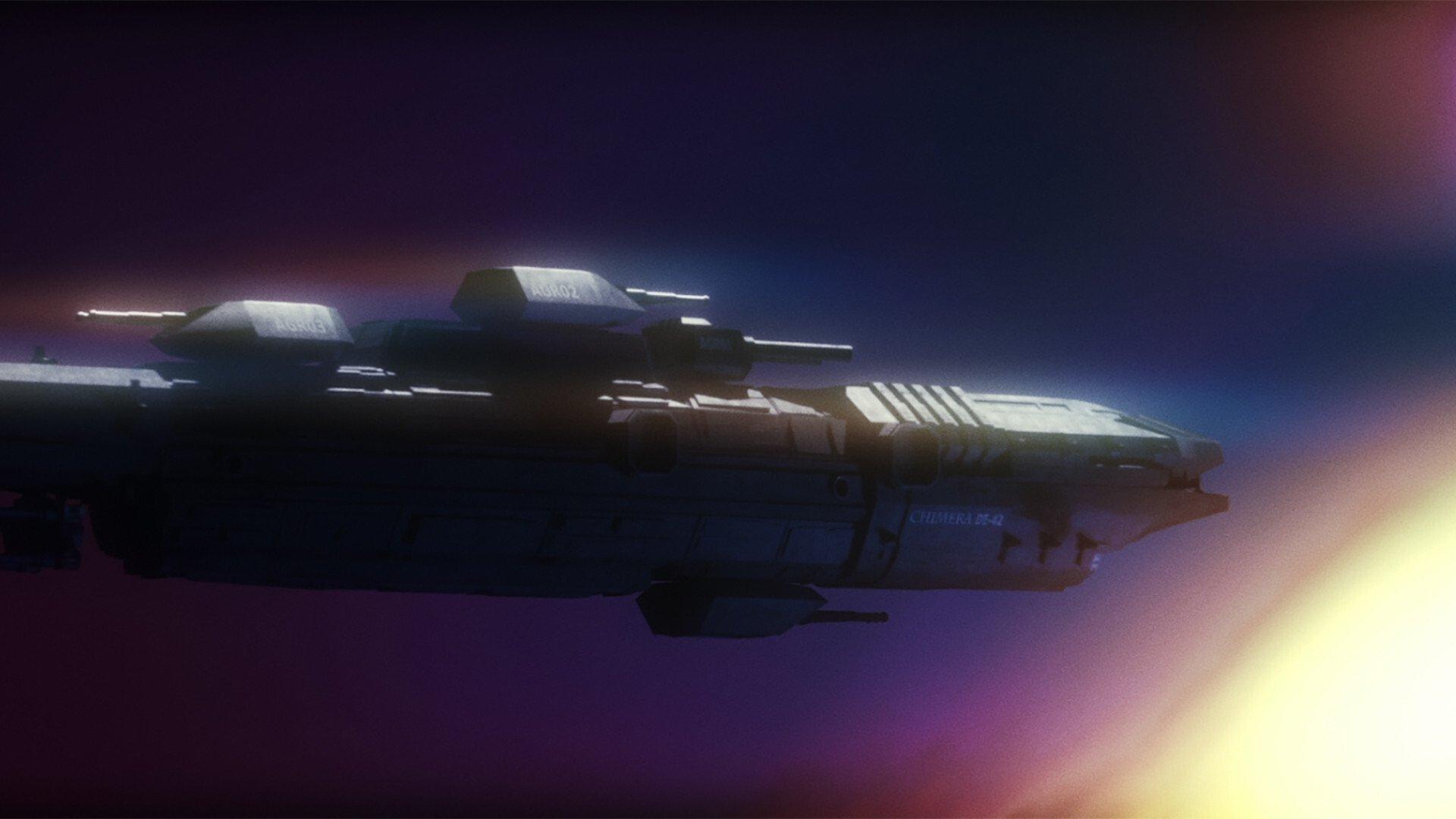 Voyage of the Chimera 2021 movie scene