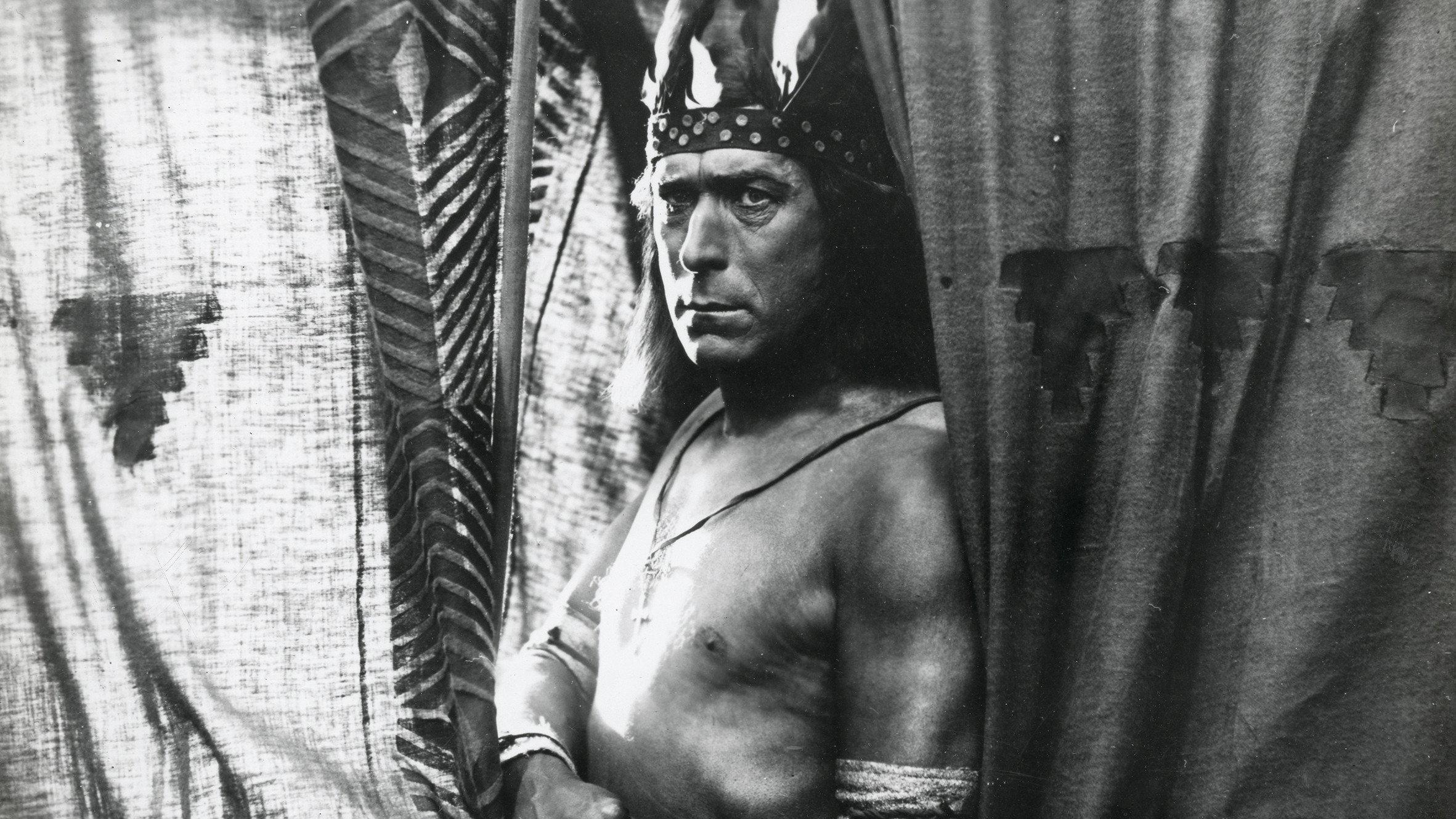 The Captive God 1916 movie scene