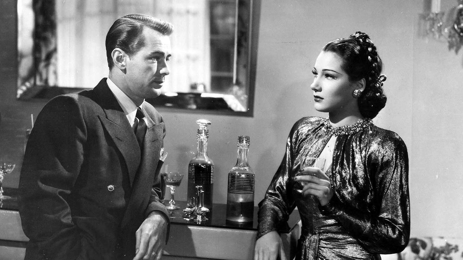 The Blue Dahlia 1946 movie scene