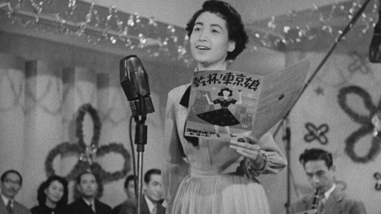 Kanpai! Tokyo Musume 1952 movie scene