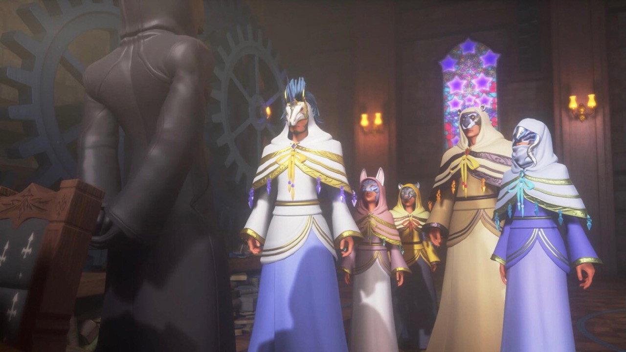 Kingdom Hearts χ Back Cover 2017 movie scene