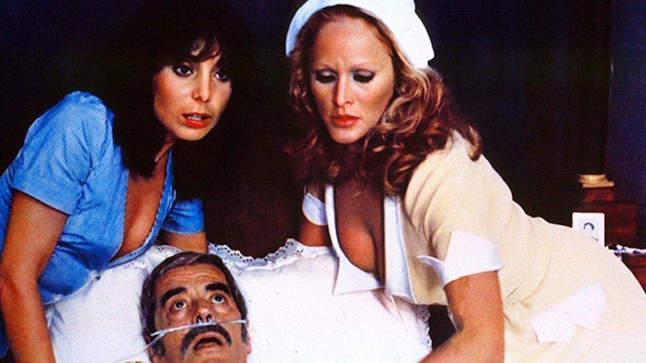 The Sensuous Nurse 1975 movie scene