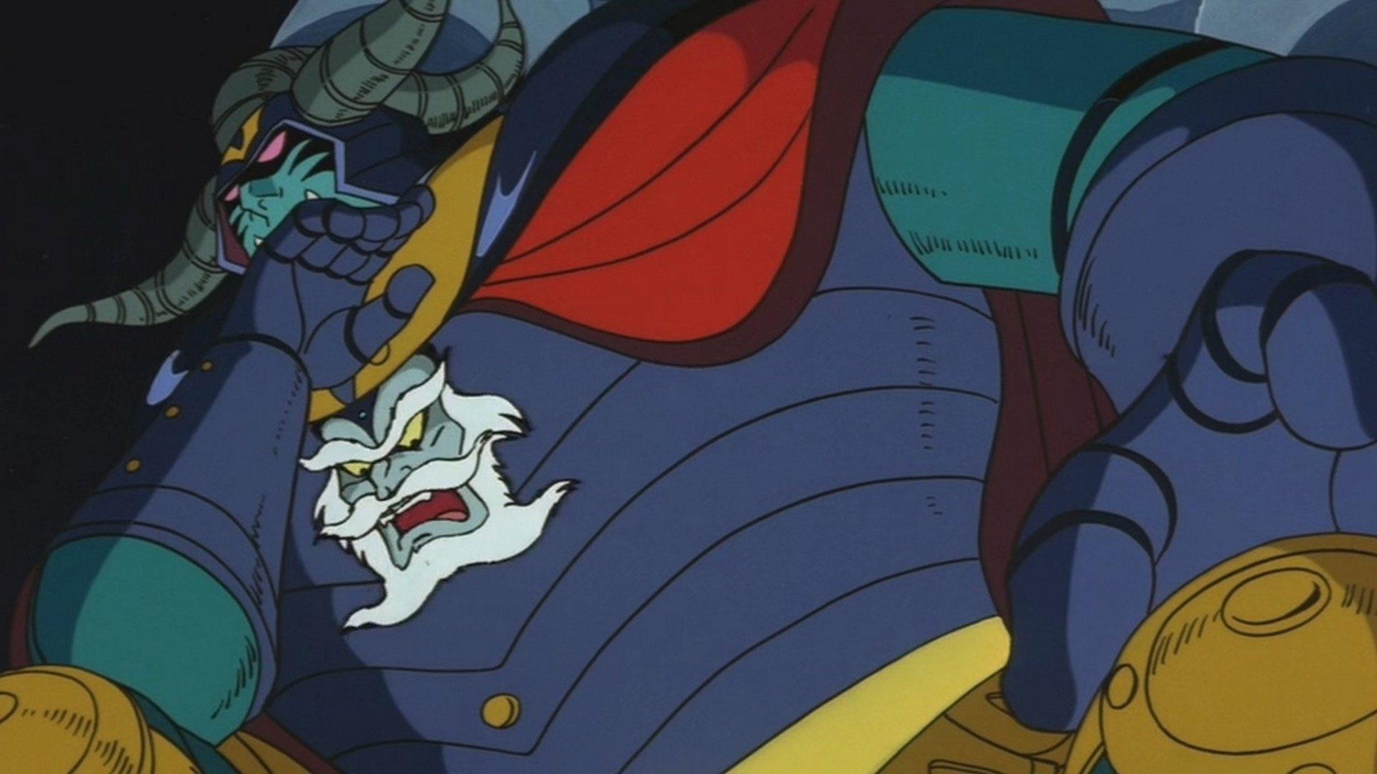Mazinger Z vs The Great Dark General 1974 movie scene
