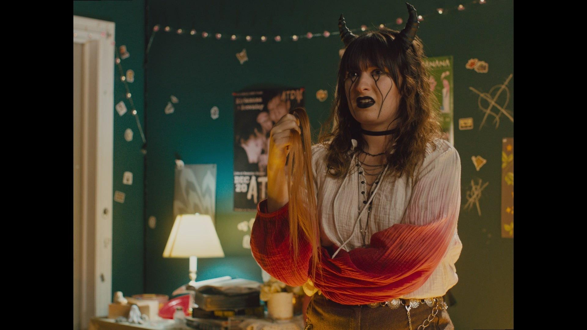 A Teenage Girl's Guide to Summon a Demon 2024 movie scene