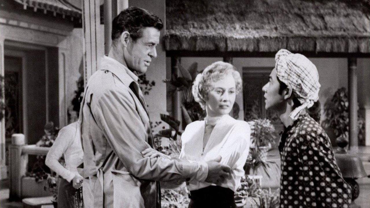 Escape to Burma 1955 movie scene