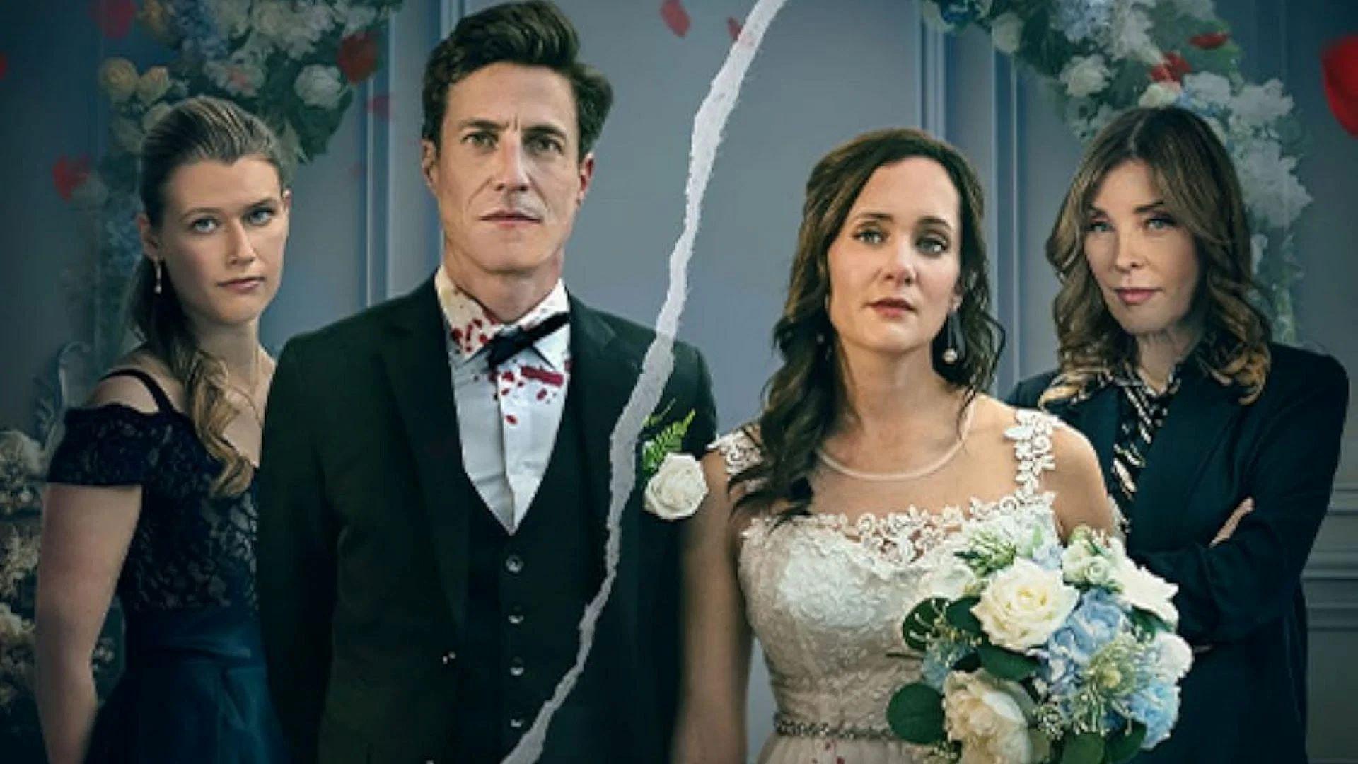 Death Down the Aisle 2024 movie scene