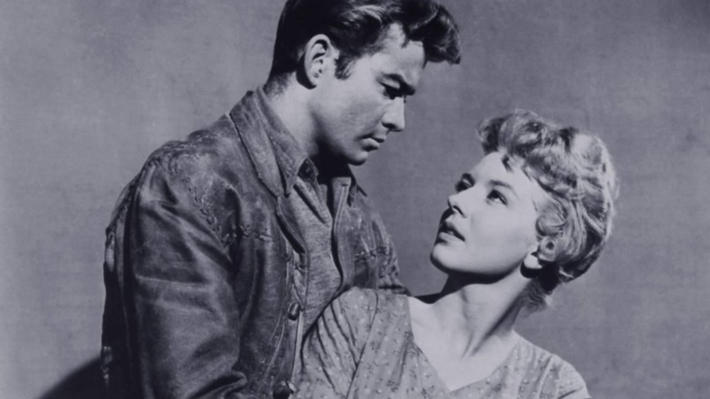 Young Jesse James 1960 movie scene