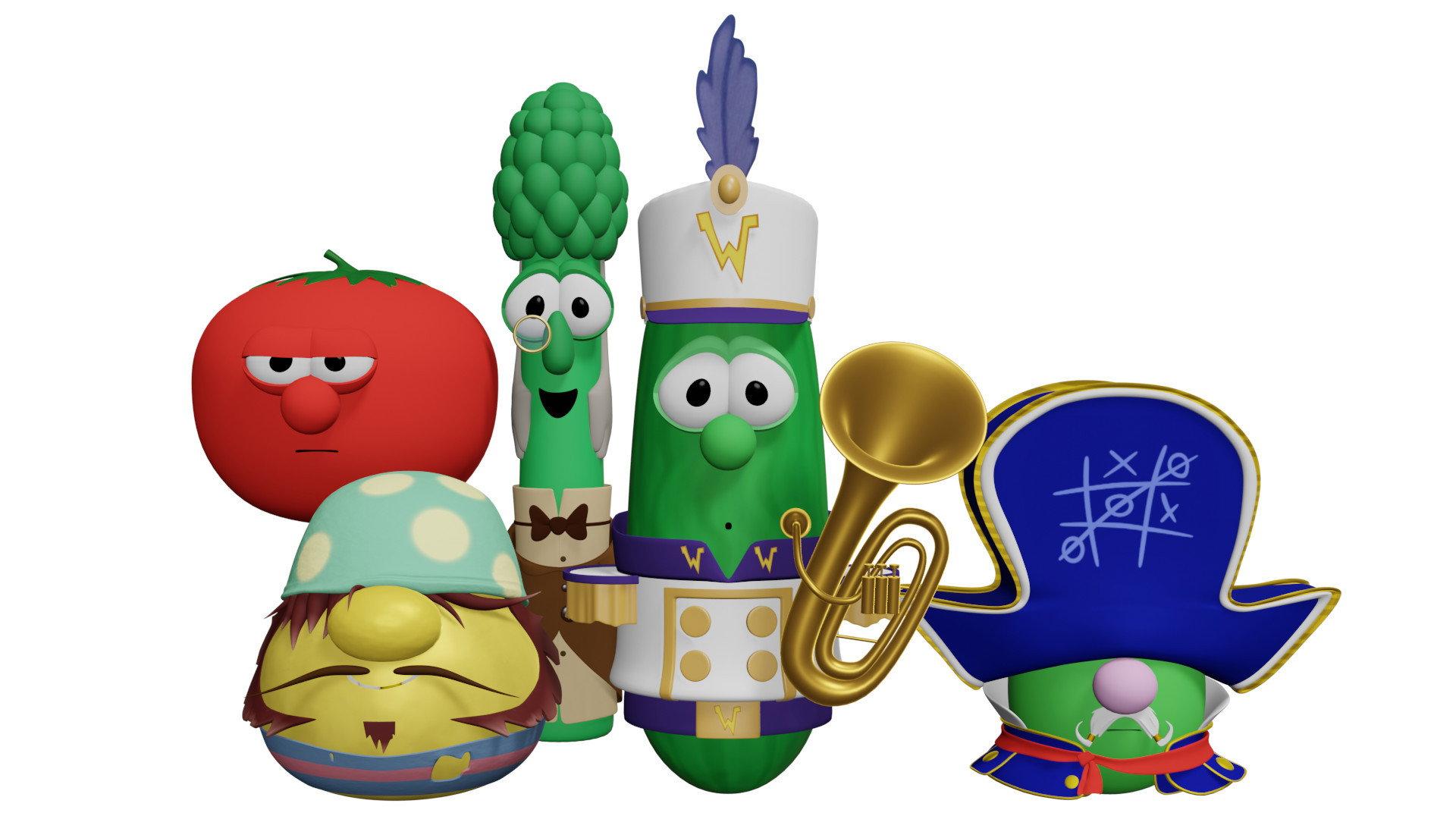 VeggieTales: Gideon Tuba Warrior 2006 movie scene