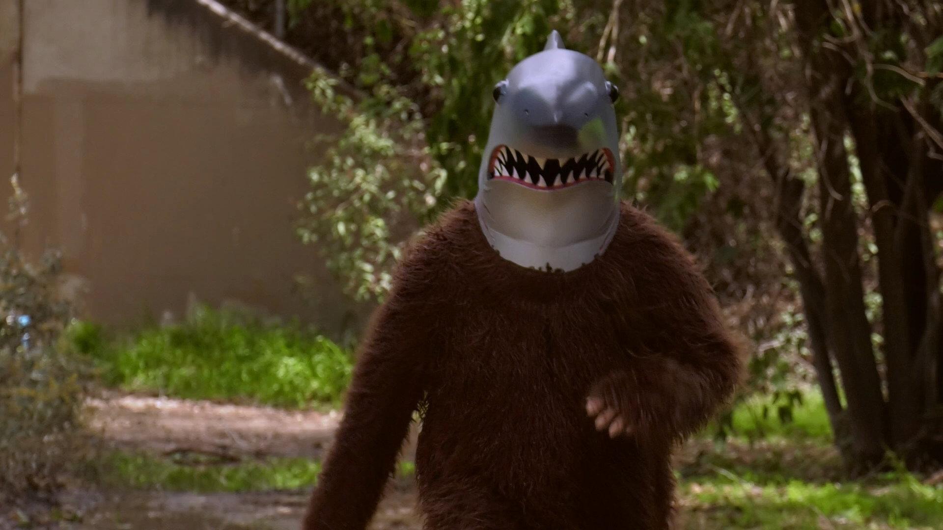 Sharksquatch 2026 movie scene