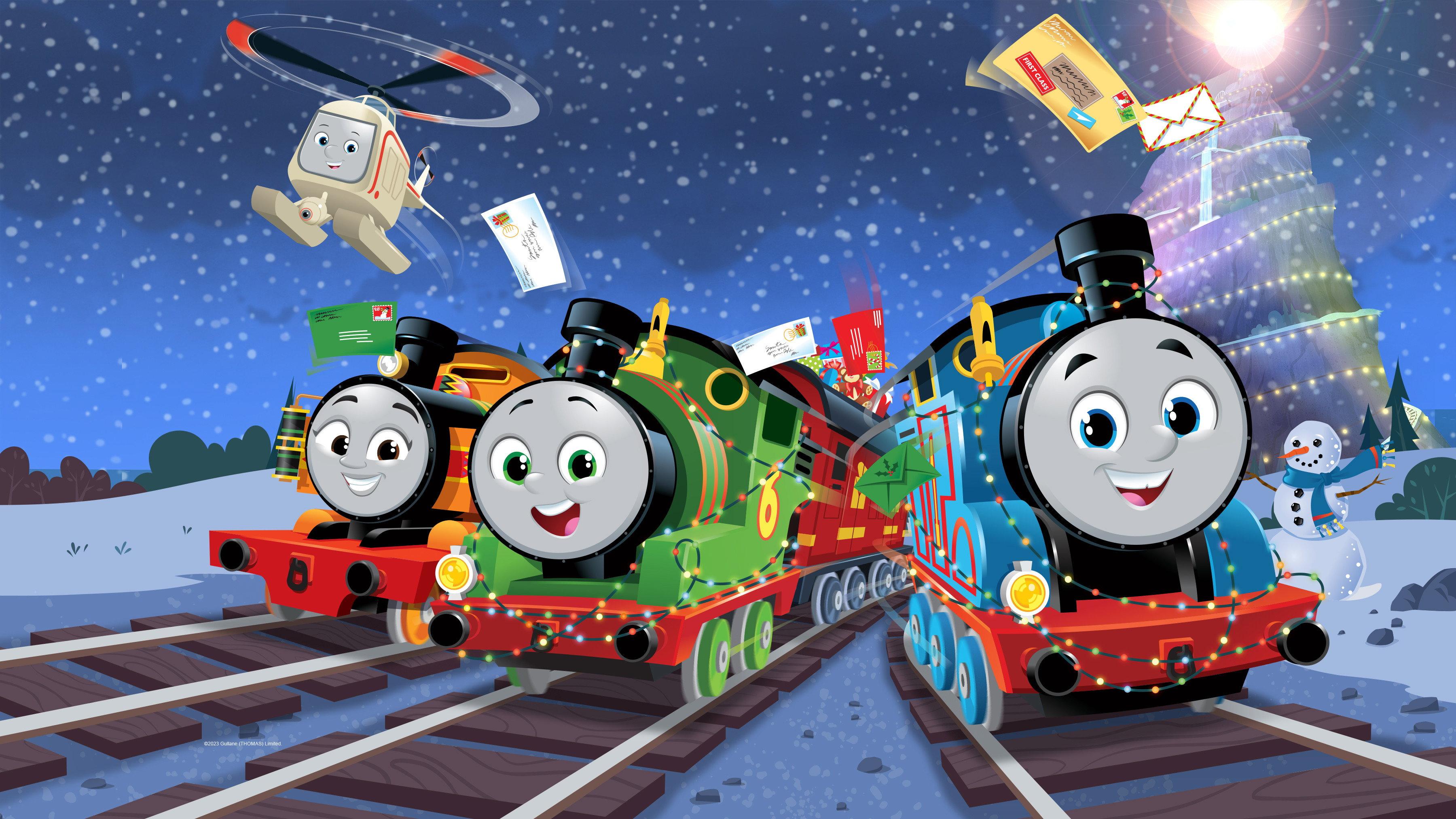Thomas & Friends: The Christmas Letter Express 2024 movie scene
