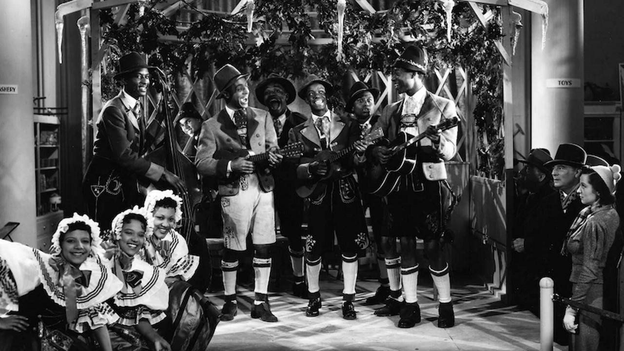 Snow Gets in Your Eyes 1938 movie scene