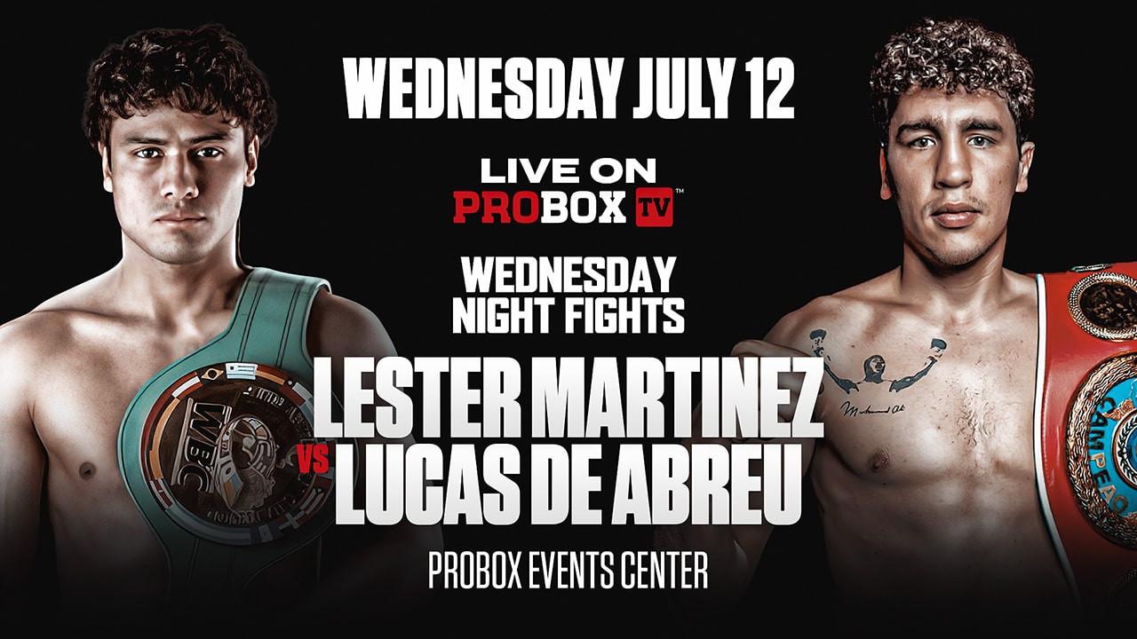 Lester Martinez vs. Lucas de Abreu 2023 movie scene