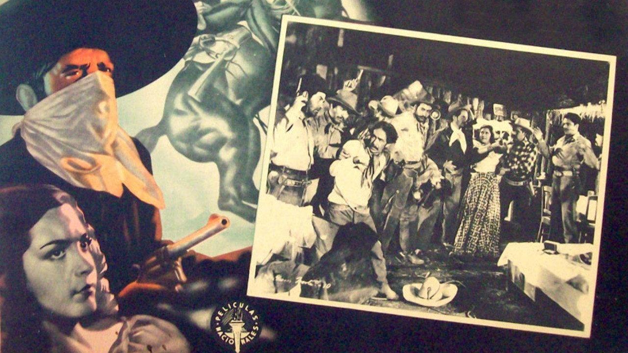 El charro Negro en el norte 1949 movie scene