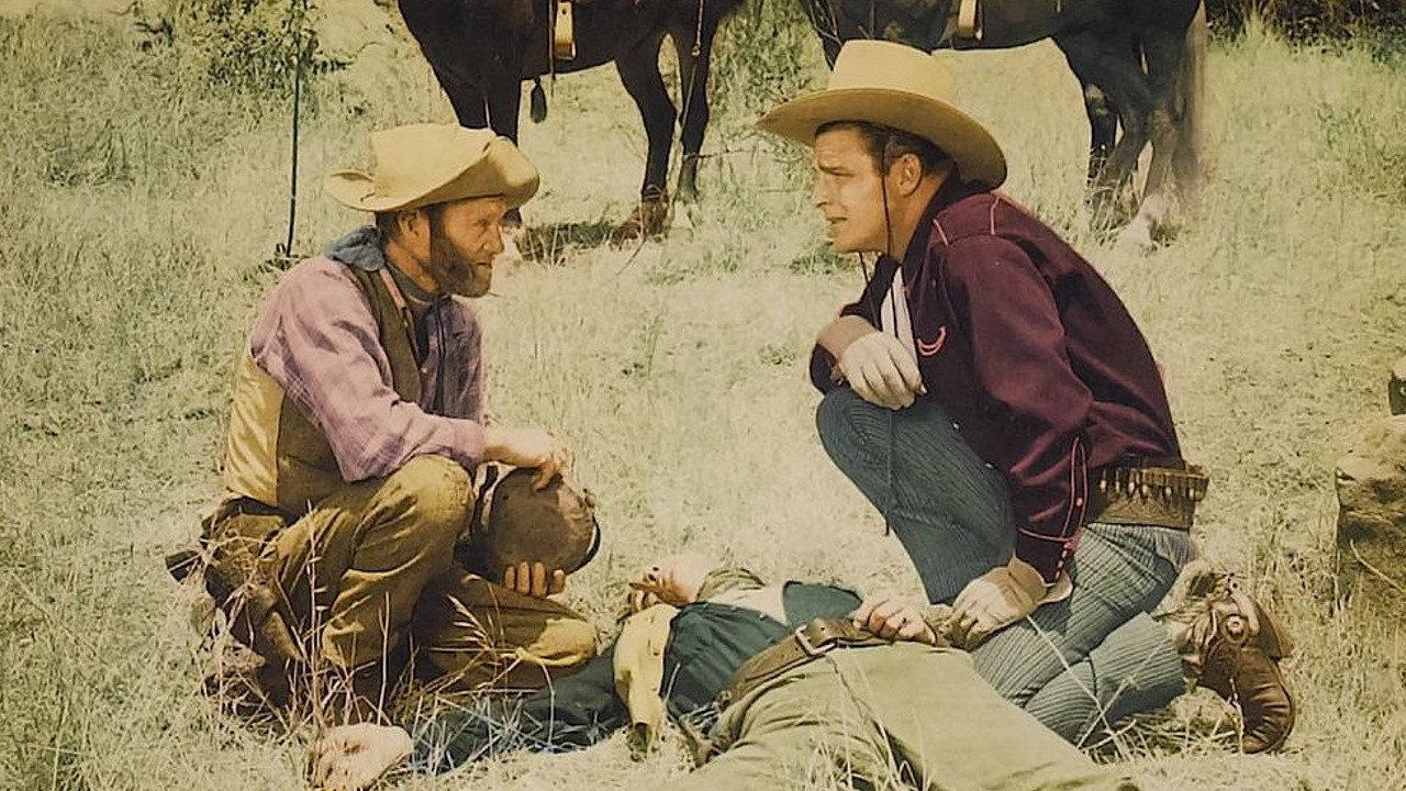 Cattle Stampede 1943 movie scene