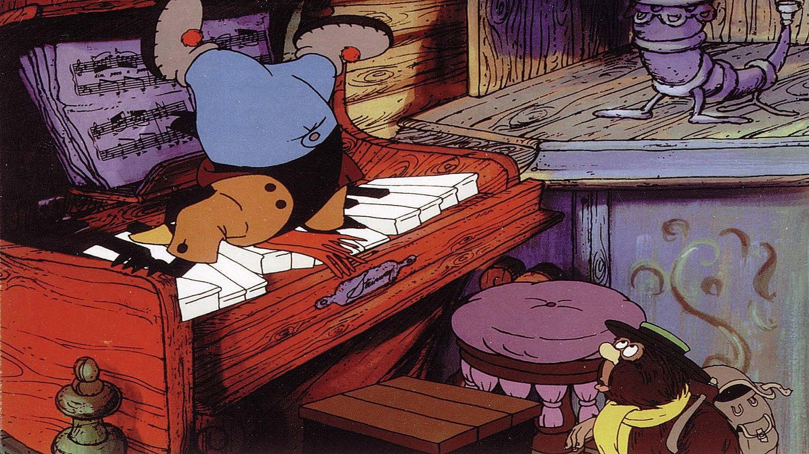 Gurin with the Foxtail 1998 movie scene
