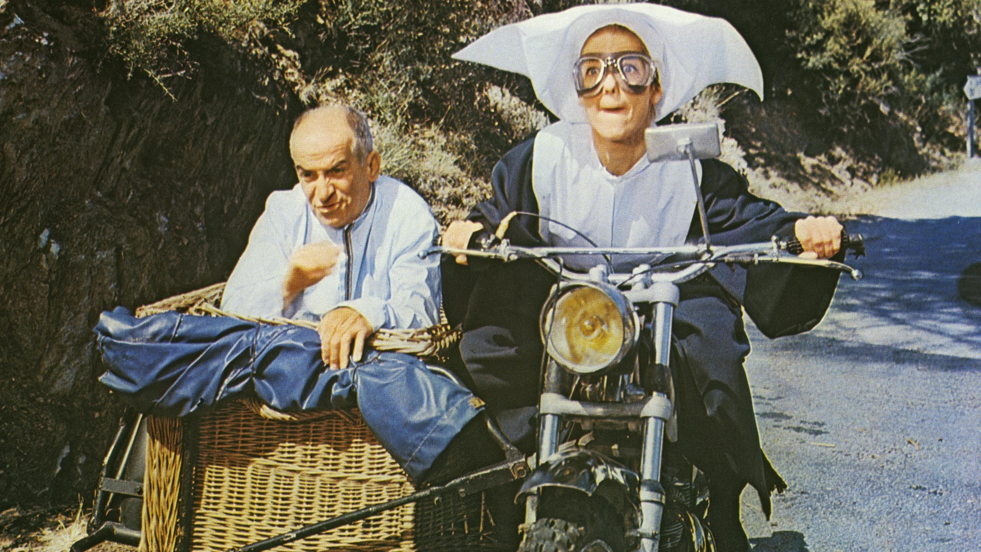 The Gendarme Gets Married 1968 movie scene