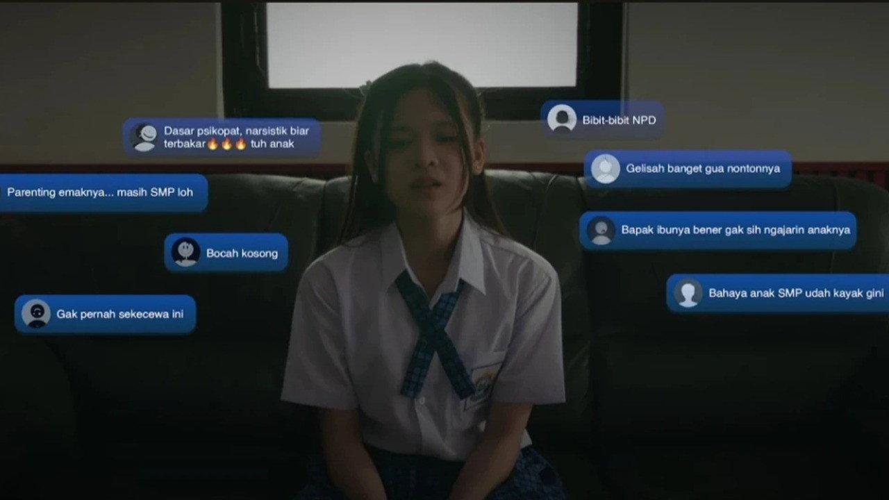 Cyberbullying 2025 movie scene