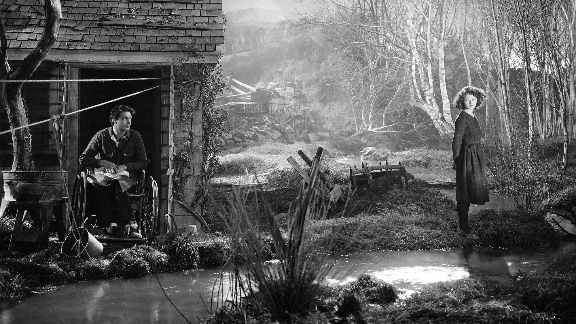 Lucky Star 1929 movie scene