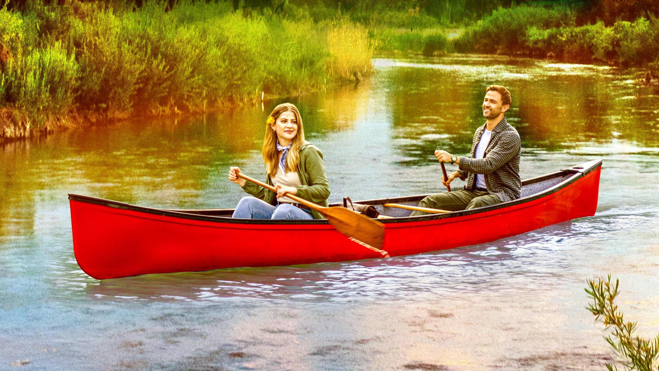 Riverfront Romance 2021 movie scene