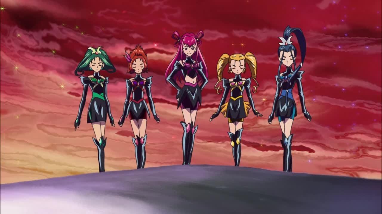 Yes! Precure 5: The Great Miracle Adventure in the Country of Mirrors 2007 movie scene