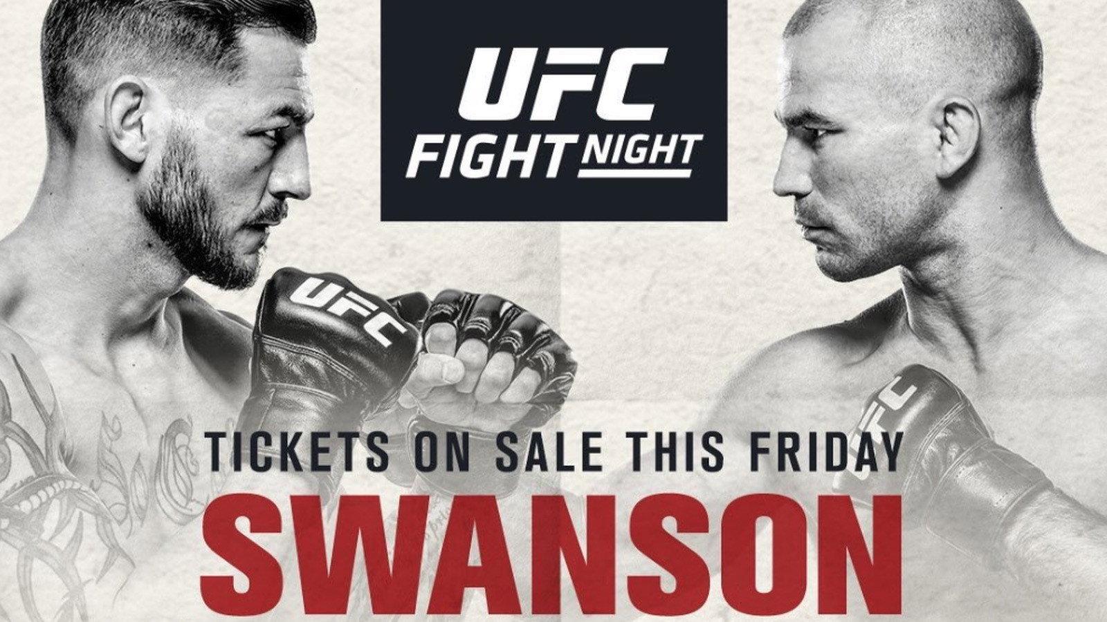 UFC Fight Night 108: Swanson vs. Lobov 2017 movie scene