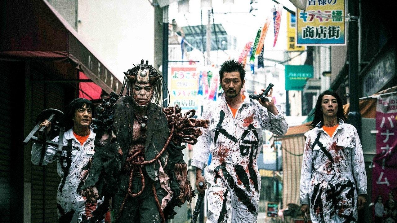 Meatball Machine Kodoku 2017 movie scene