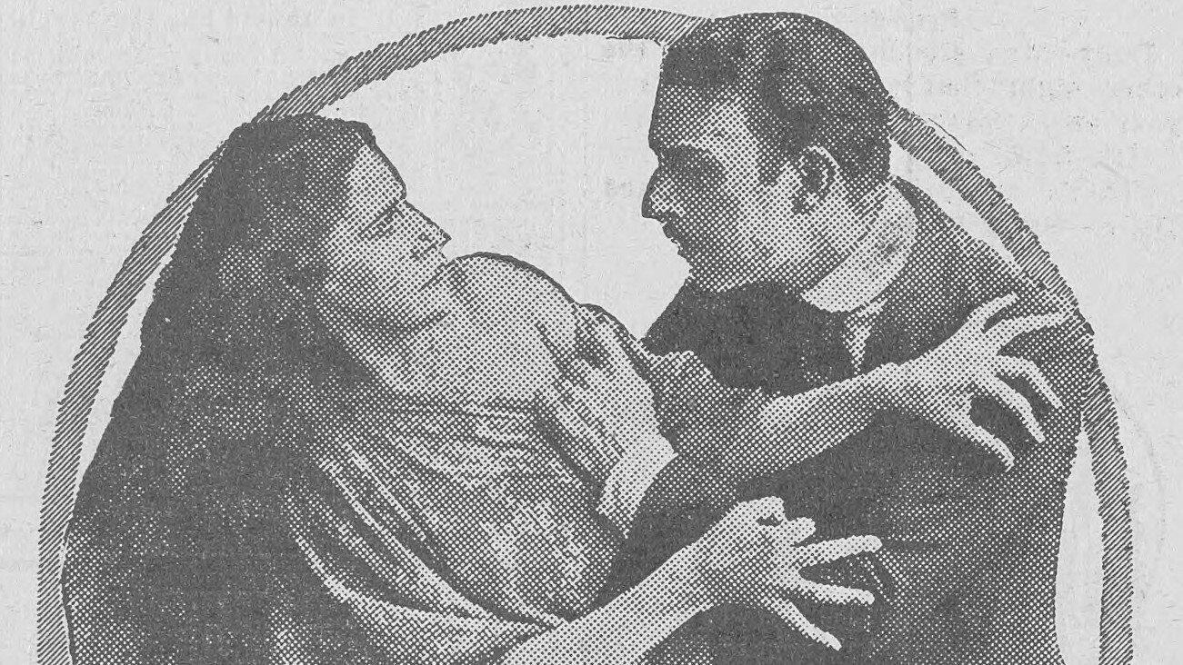 Love and Hate 1916 movie scene