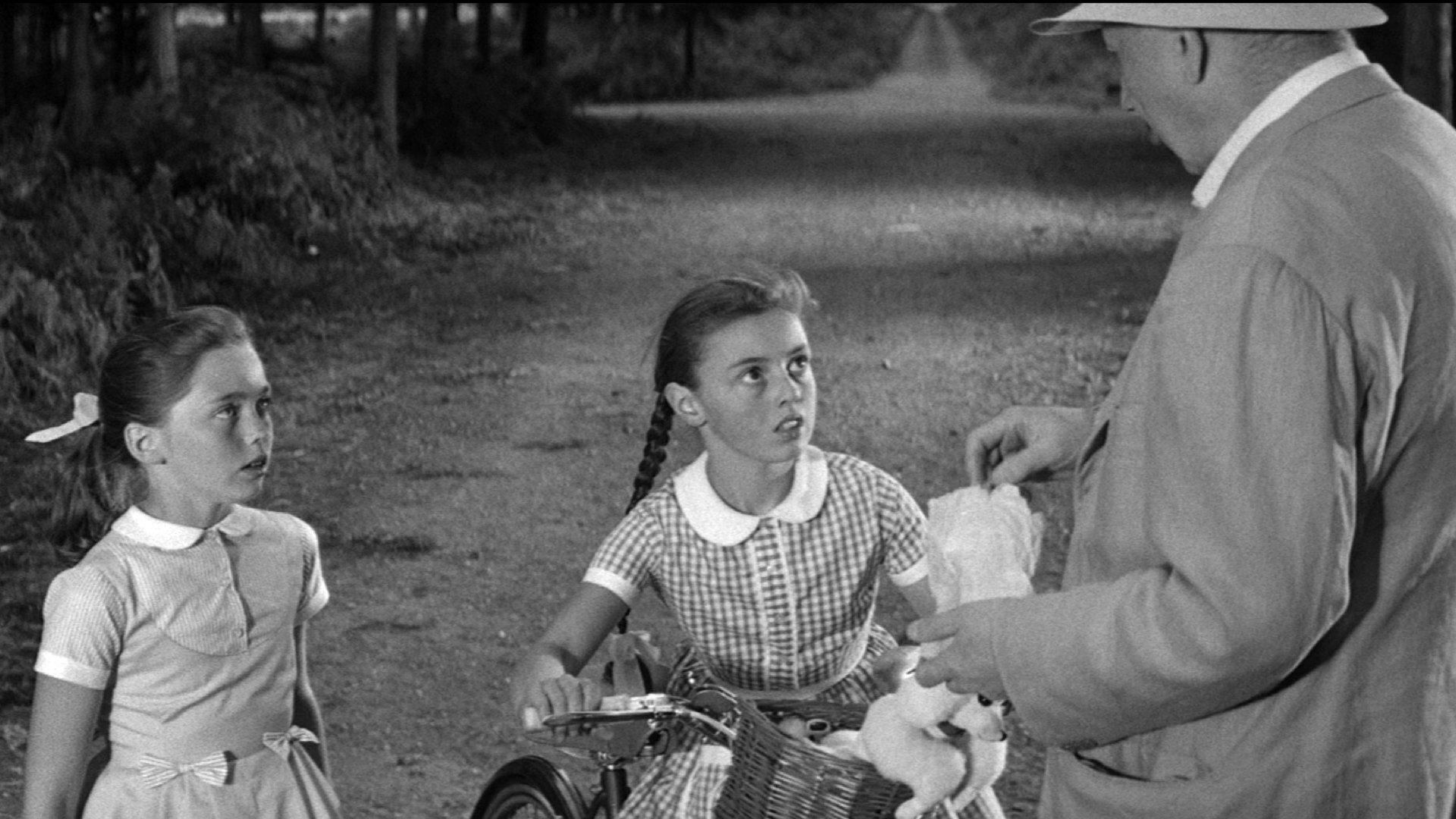 Never Take Sweets from a Stranger 1960 movie scene