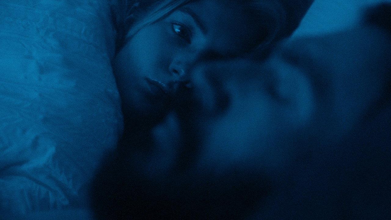 A Woman Wide Asleep 2023 movie scene