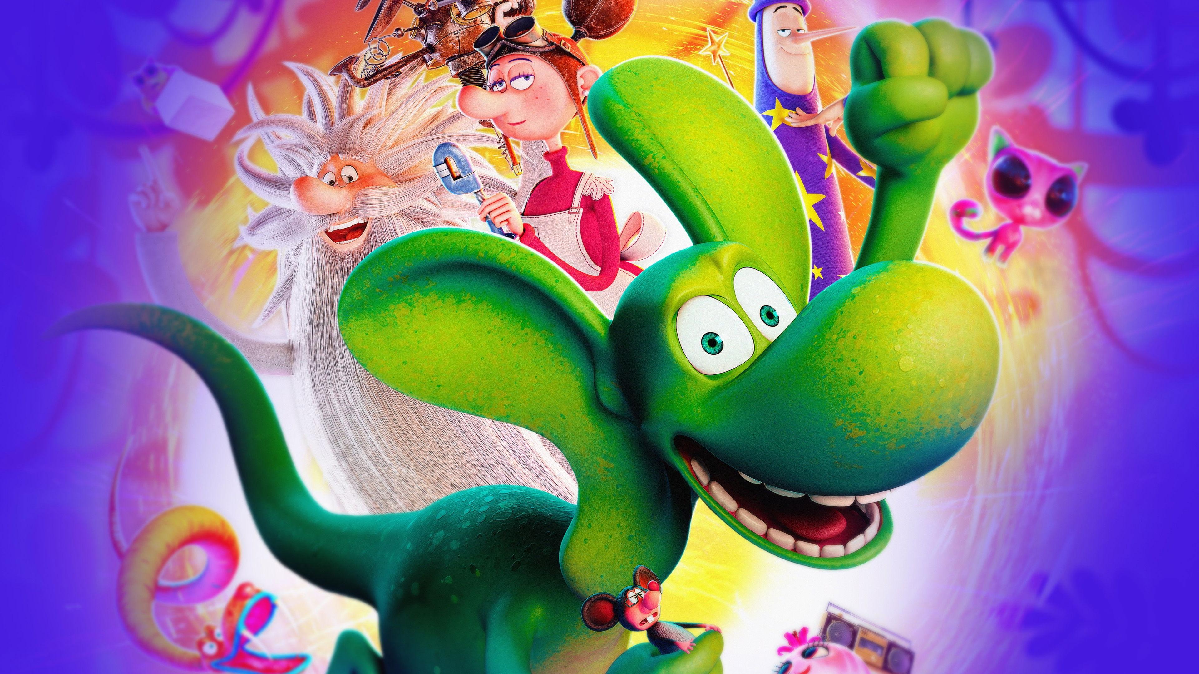 The Green Dinosaur 2024 movie scene
