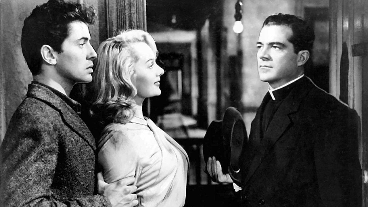 Edge of Doom 1950 movie scene