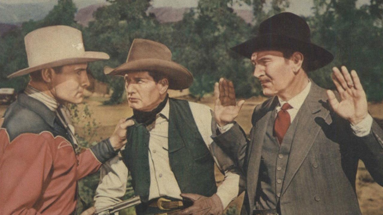 Texas Man Hunt 1942 movie scene