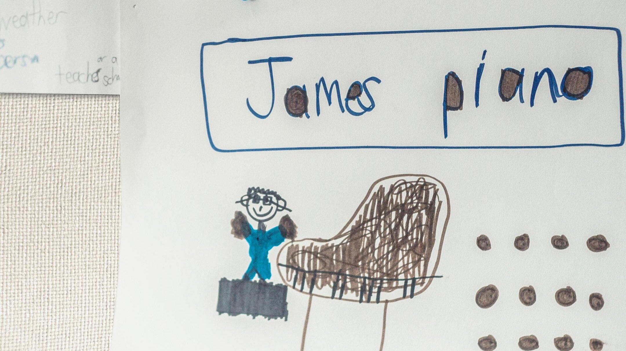 James Piano 2023 movie scene