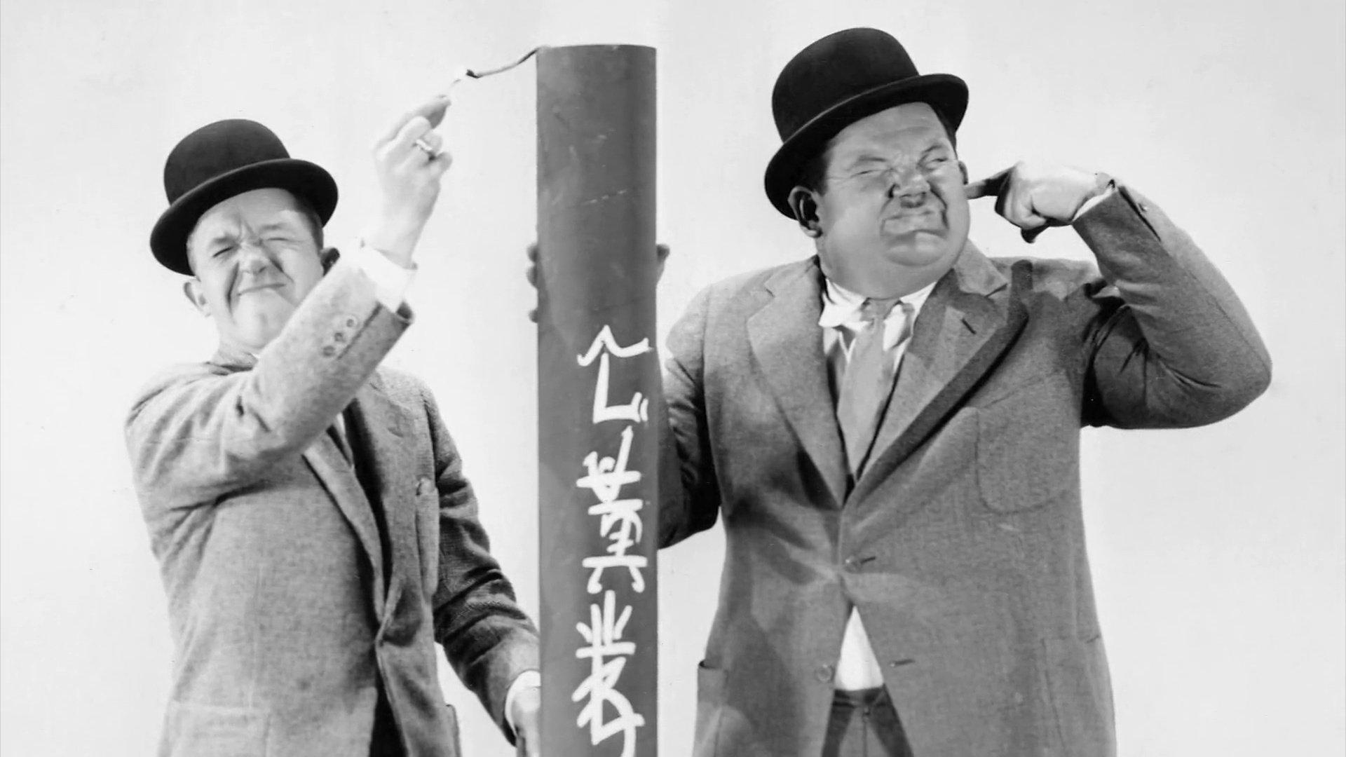 Laurel & Hardy: Their Lives and Magic 2011 movie scene