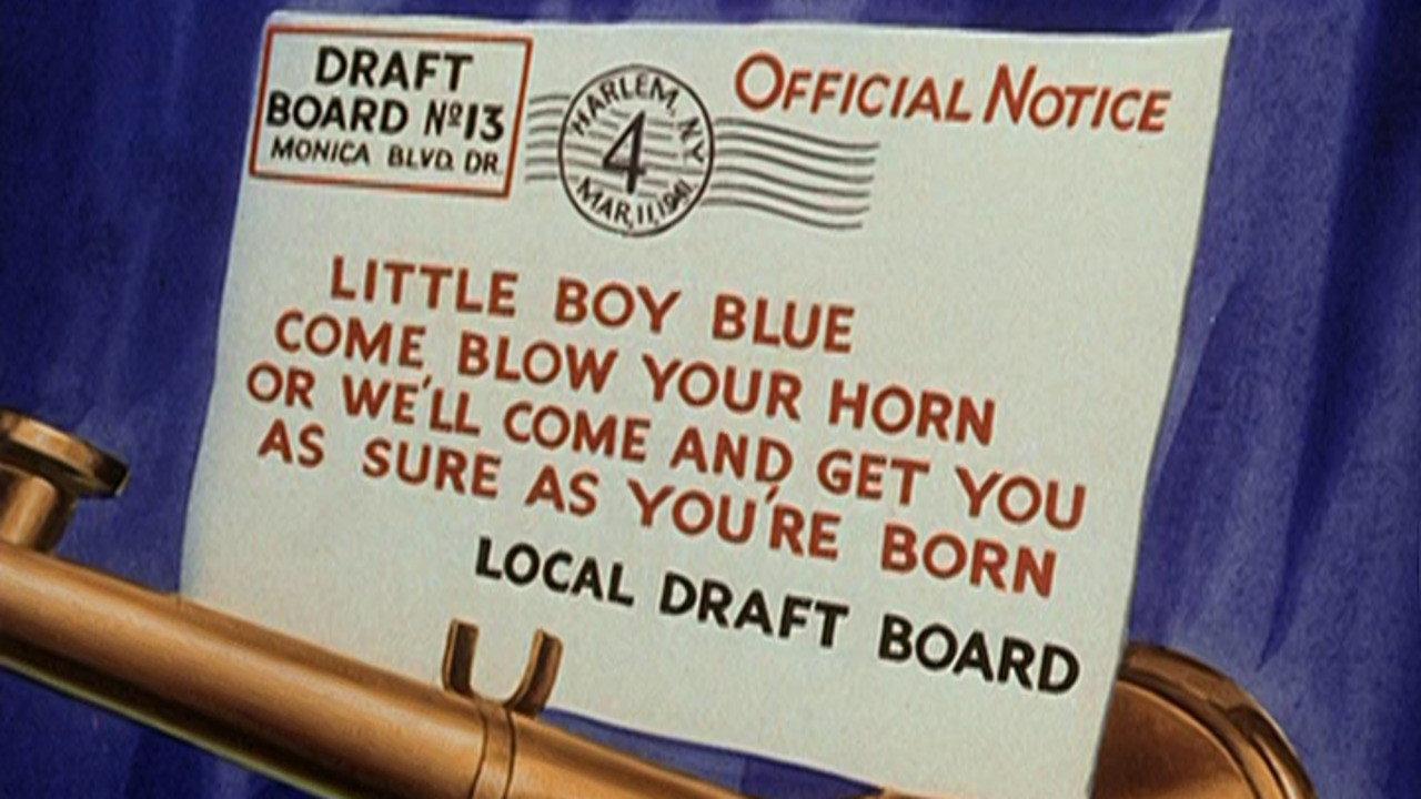 Boogie Woogie Bugle Boy of Company "B" 1941 movie scene