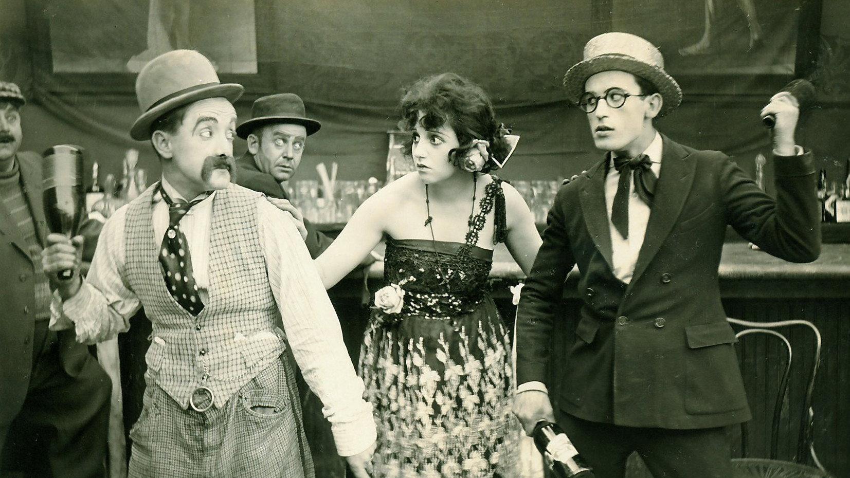 The Lamb 1918 movie scene