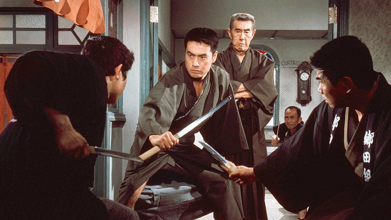 100 Gamblers 1969 movie scene