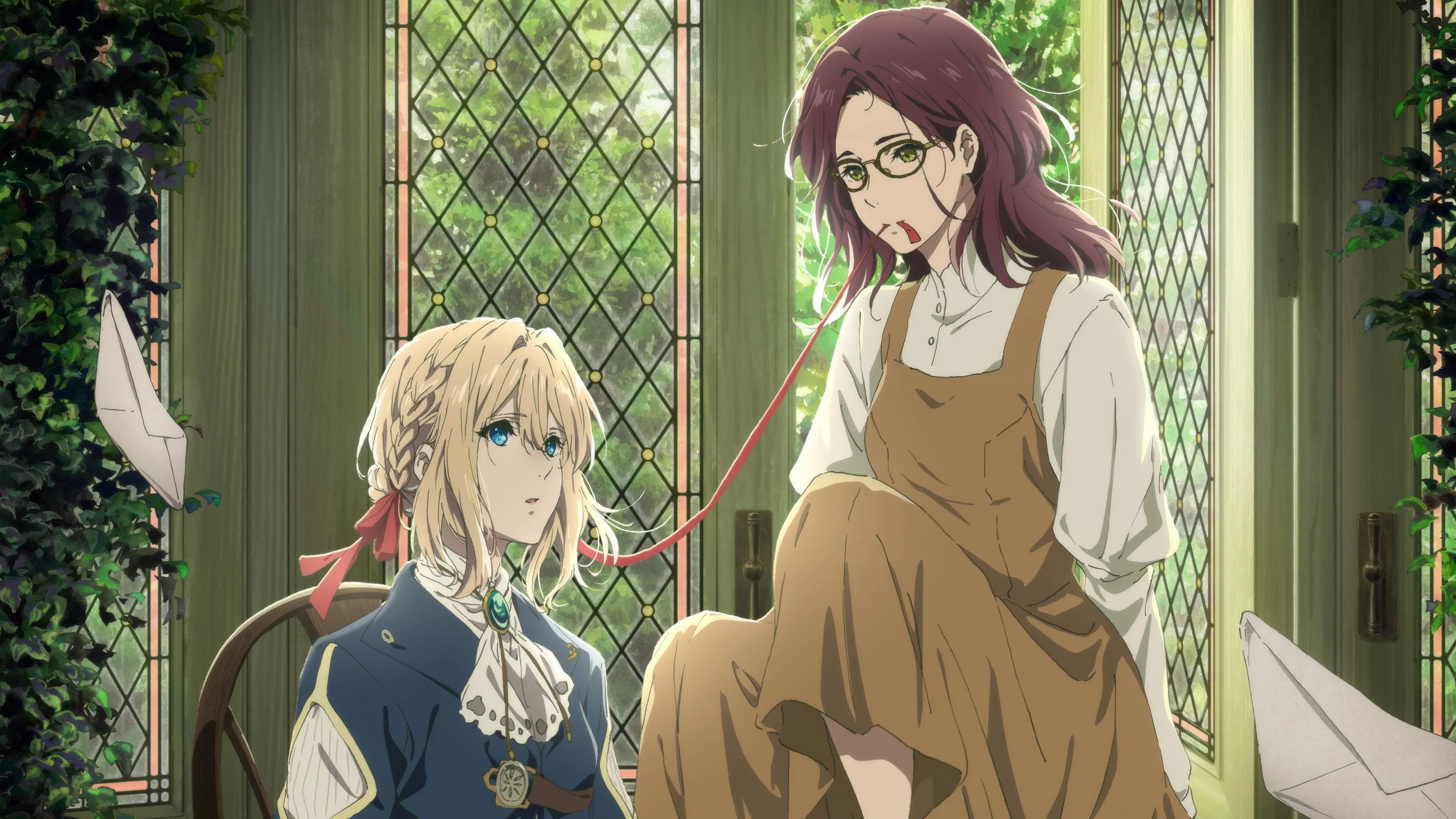 Violet Evergarden: Eternity and the Auto Memory Doll 2019 movie scene
