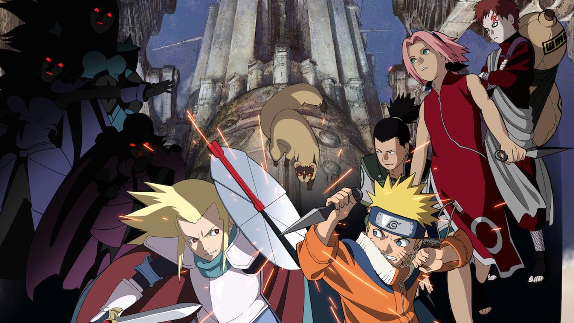 Naruto the Movie: Legend of the Stone of Gelel 2005 movie scene