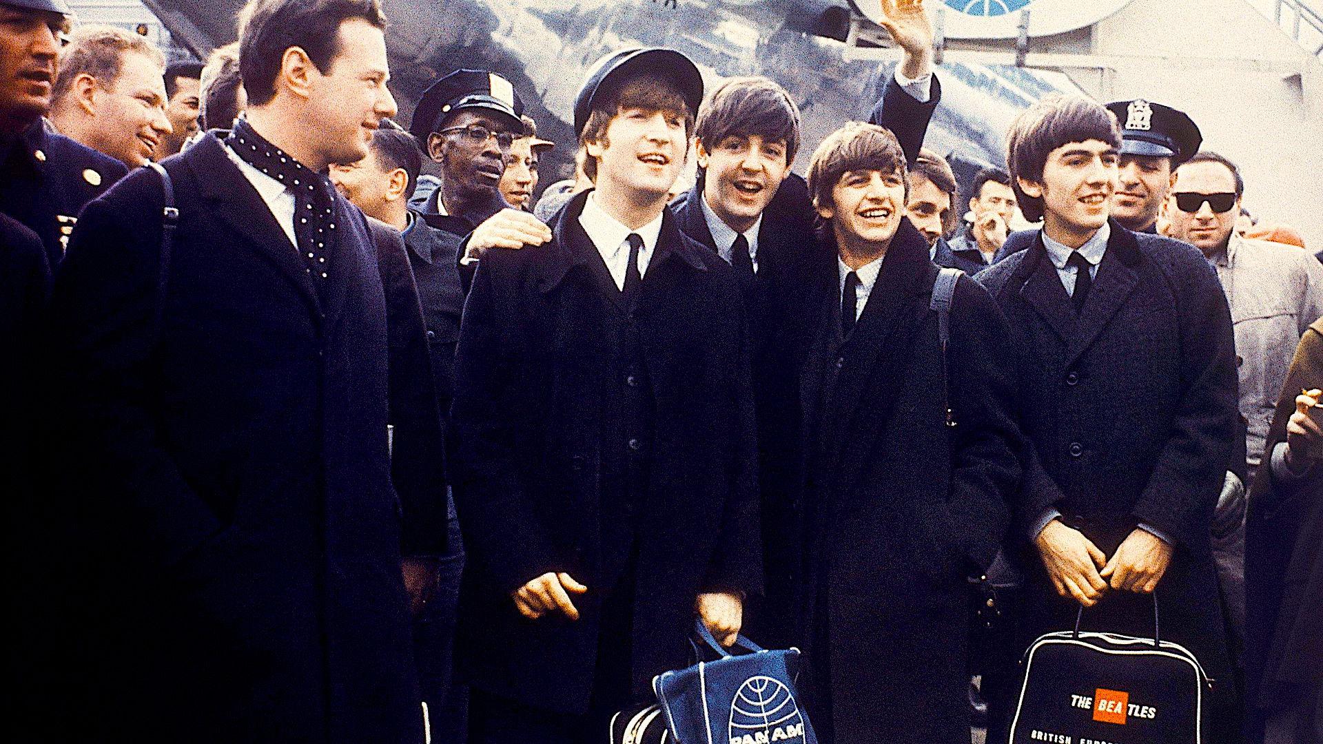 The Beatles: The First U.S. Visit 1991 movie scene