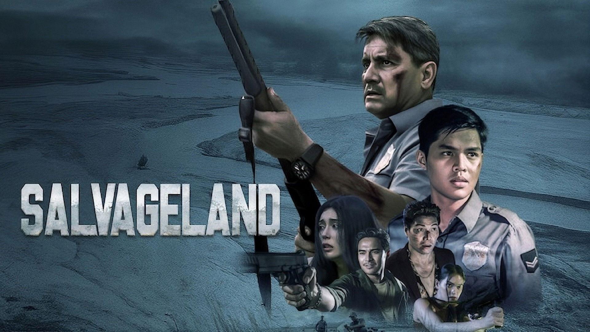 Salvageland 2025 movie scene