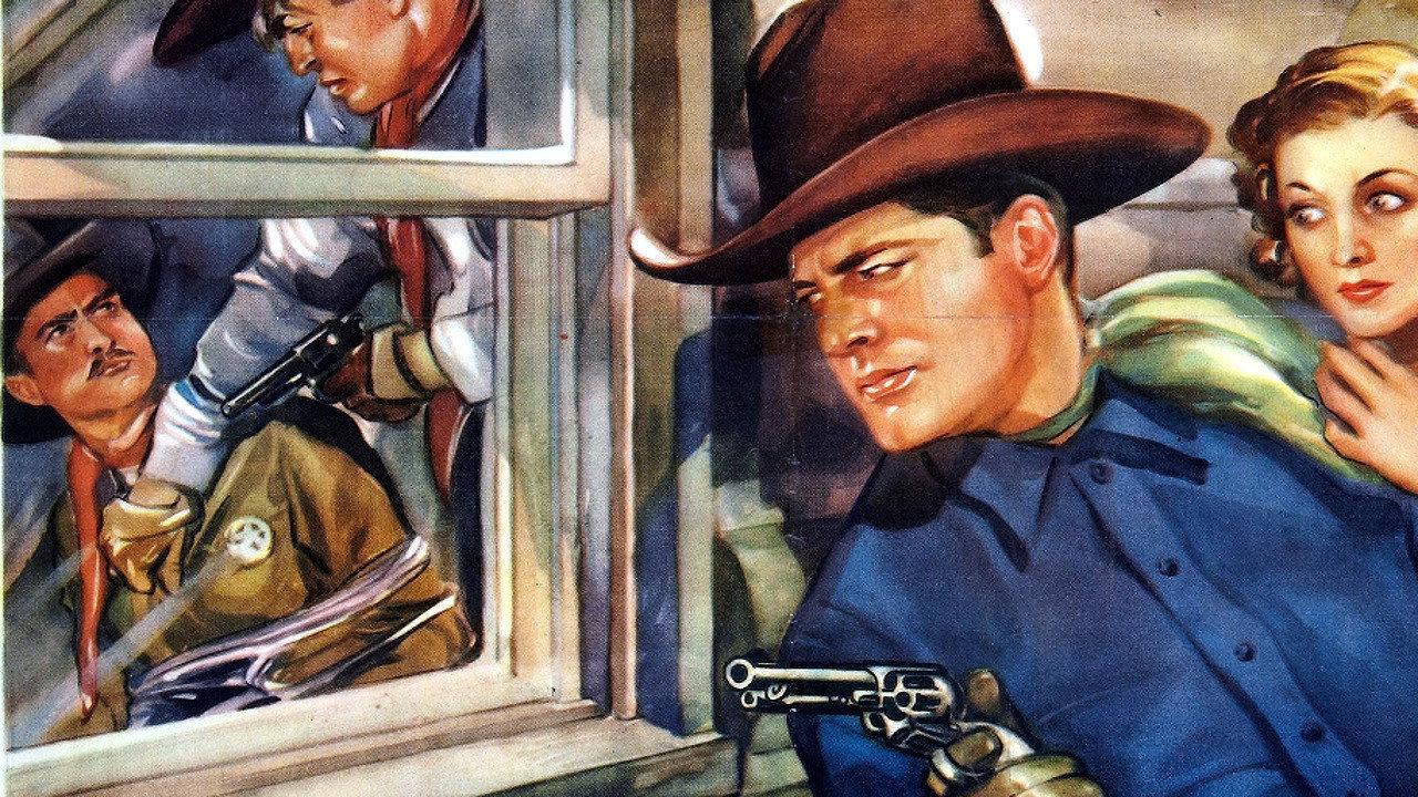 West of the Santa Fe 1938 movie scene